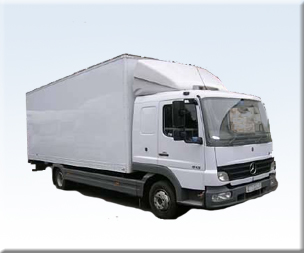 Mercedes-LKW Auflieger 7,5t